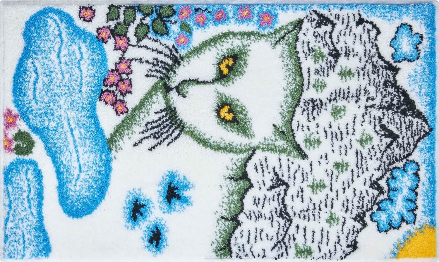 GRUND Koupelnová předložka KOČIČÍ SEN  multi 60x100 cm