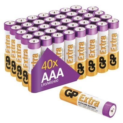 GP Extra Alkaline AAA (LR03) 40 ks 1013100401