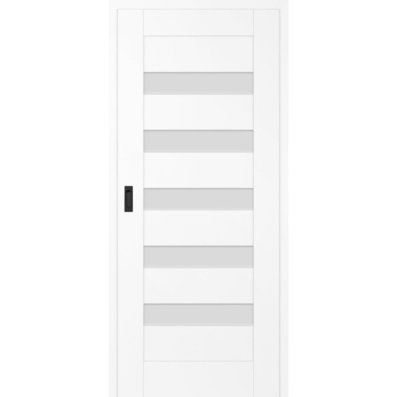 Posuvné dveře do pouzdra MAGNÓLIE 1 - Sněhobílá Greko