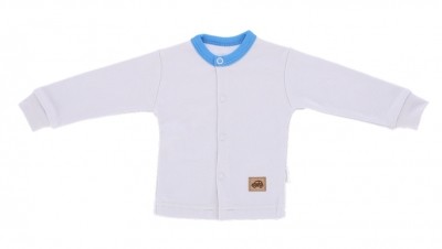 Novorozenecká bavlněná košilka, kabátek, Mamatti, Hero, vel. 50 (0-1m)