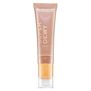 Makeup Revolution Super Dewy Skin Tint Moisturizer - Tan tónující a hydratační emulze 55 ml