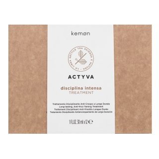 Kemon Actyva Disciplina Intensa Treatment vyživující maska pro hrubé a nepoddajné vlasy 12 x 30 ml