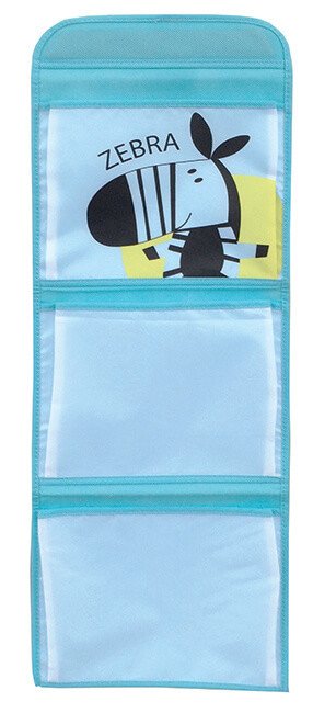 SEPIO Organizér ZEBRA tyrkysový 72x24x1 cm