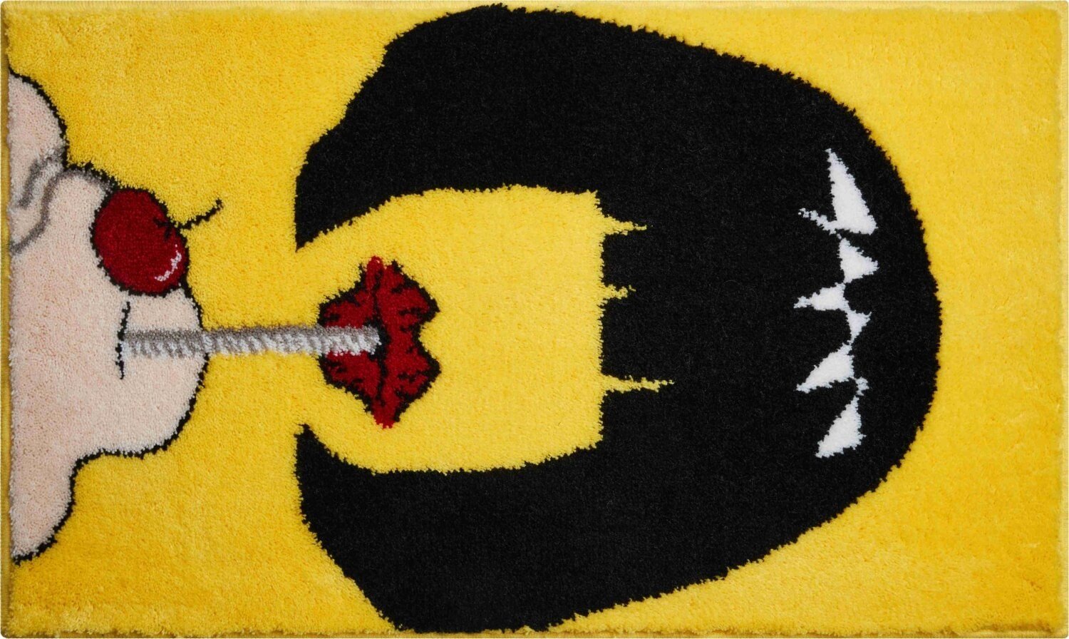 GRUND Koupelnová předložka PULPFICTION žlutá 60x100 cm