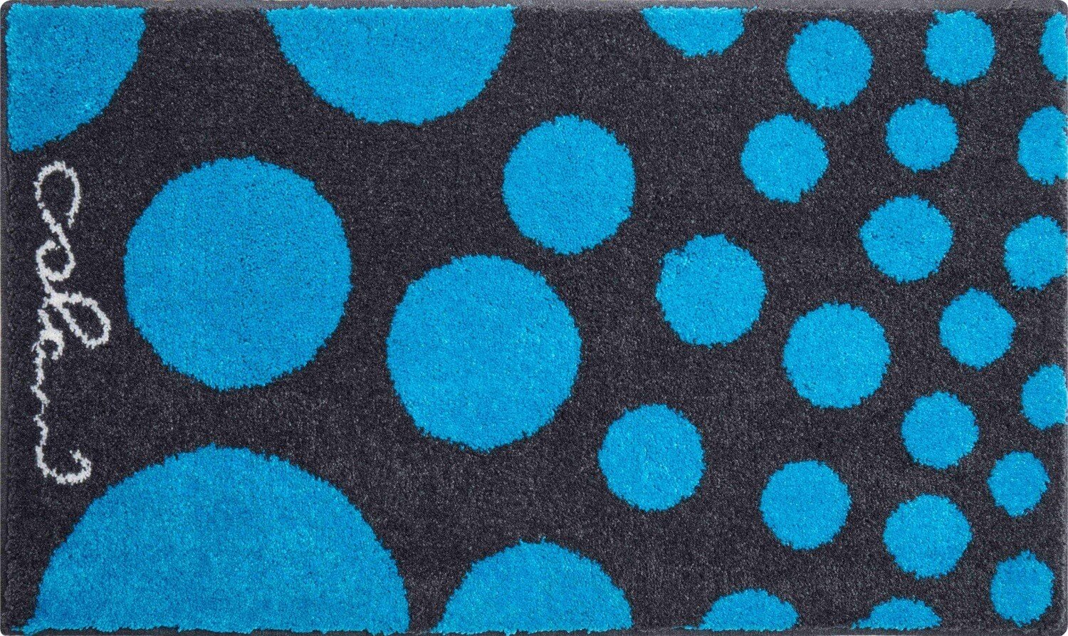 GRUND Koupelnová předložka Colani 16 modrá Rozměr: 70x120 cm
