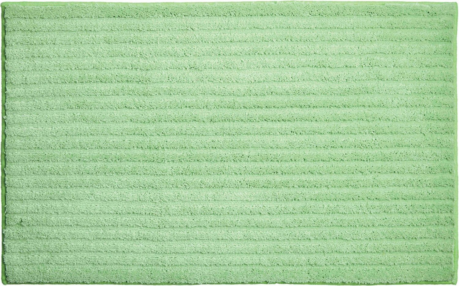 GRUND Koupelnová předložka RIFFLE zelená Rozměr: 60x100 cm