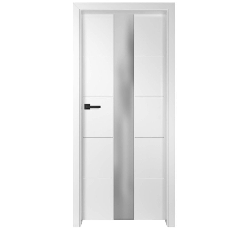 Bílé interiérové dveře BALDUR 5 (UV Lak) - Výška 210 cm