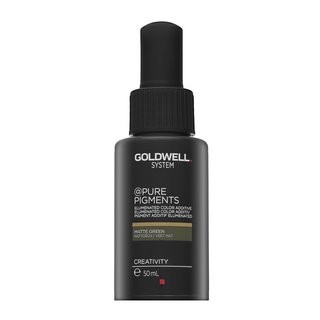 Goldwell System Pure Pigments Elumenated Color Additive koncentrované kapky s barevnými pigmenty Matte Green 50 ml