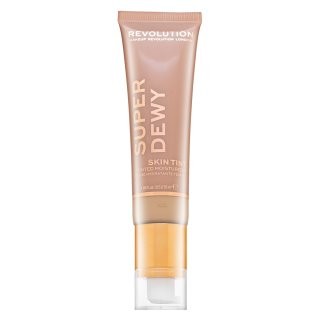 Makeup Revolution Super Dewy Skin Tint Moisturizer - Fair tónující a hydratační emulze 55 ml