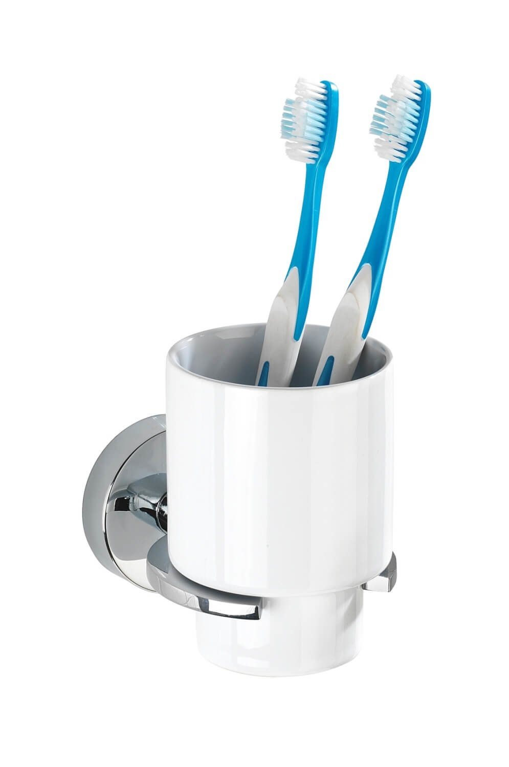 WENKO Kelímek BEZ VRTÁNÍ VacuumLoc CAPRI bílý 10x8x13 cm