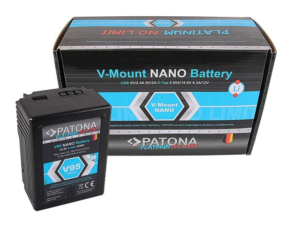 Baterie Patona Platinum Nano V-Mount V95 95Wh