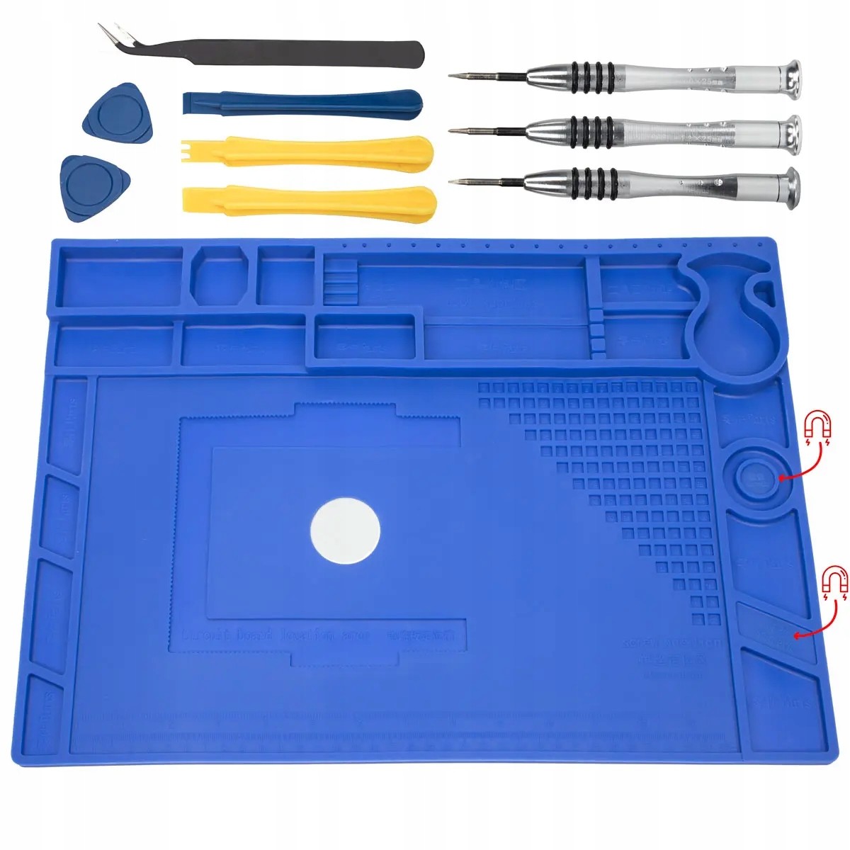 Esd servisní podložka silikonová 44x31cm nářadí