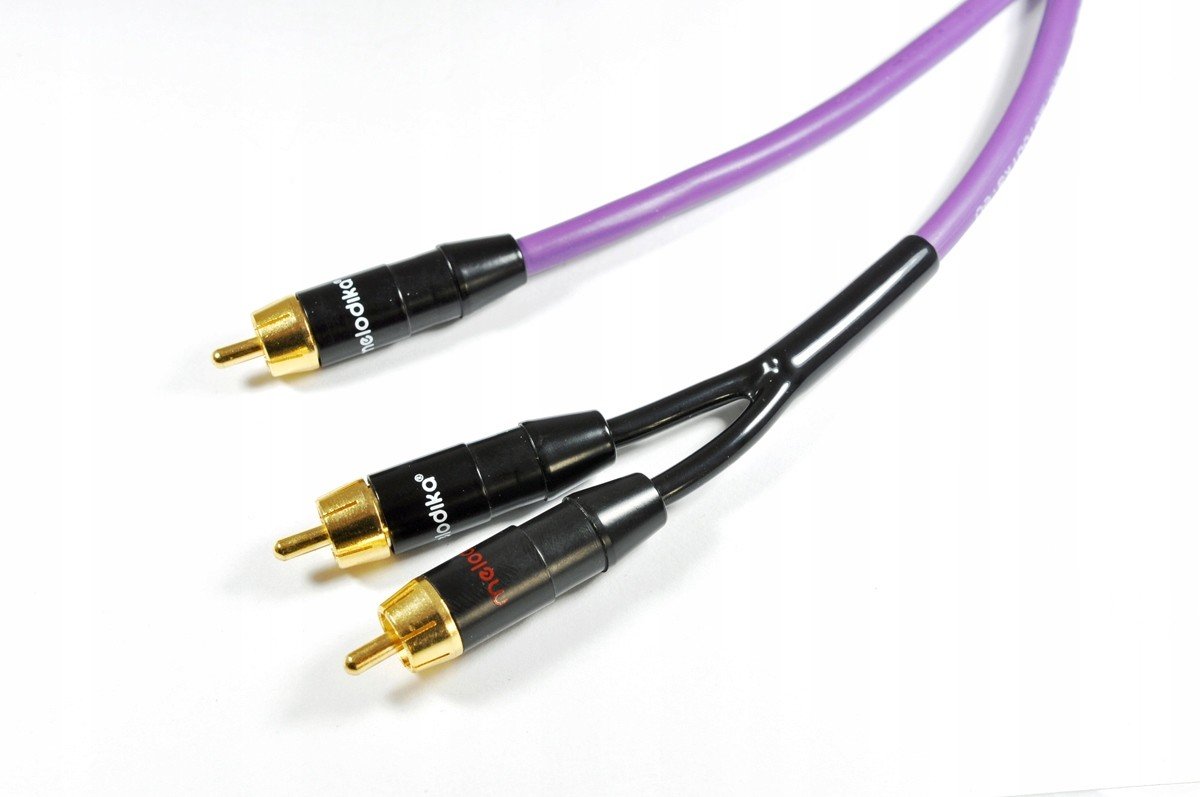 Kabel K Subwooferu Melodika MDSWY40 Rca-rca 4M