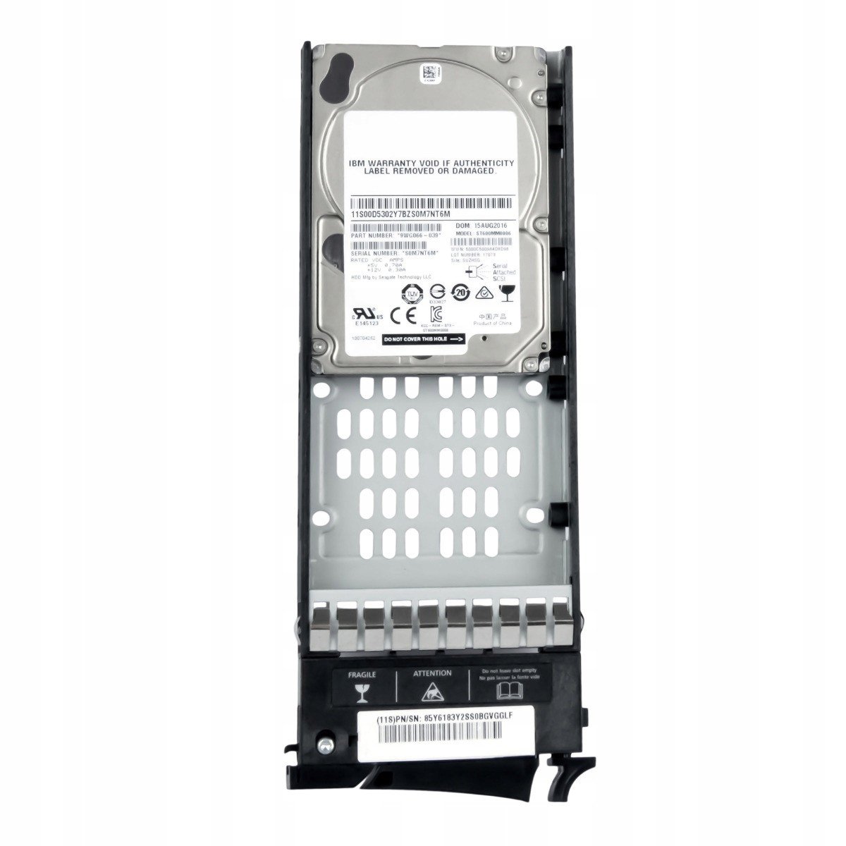 Seagate 600GB 10k 64MB Sas 6G 2,5'' ST600MM0006