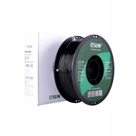 eSun TPU-95A Filament Černá 1.75mm