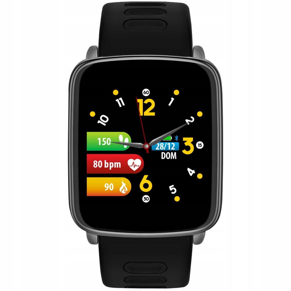 Smartwatch Techmade Tm-macro-bk Puls Kalorie