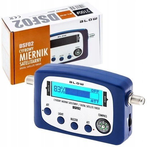 Satelitní Měřič Hd LCD Úrovně Signálu DSF02