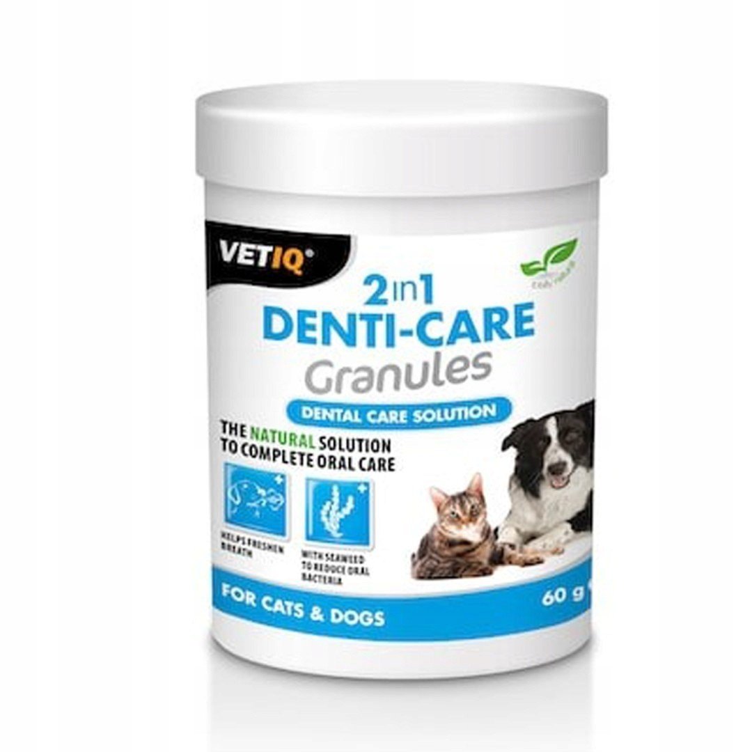 VetIQ 2in1 Denti-Care ochrana zubů 60g granule