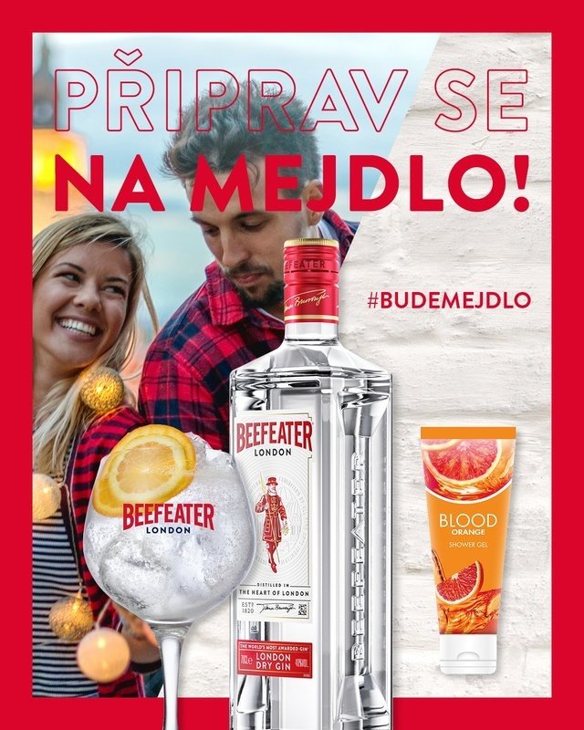 Beefeater Gin 40% 0,7 l (holá láhev)