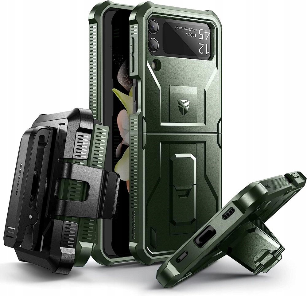 Dexnor Armored Case s klipem pro Galaxy Z Flip 4