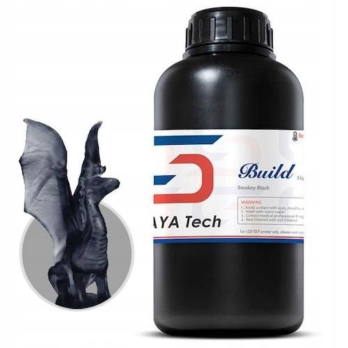 LCD pryskyřice Siraya Build Smoky Black (1kg) černá