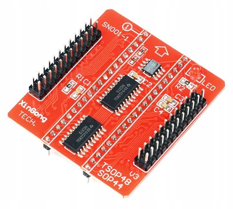 TSOP48/SOP44 přechodový adaptér pro TL866 SN001-1