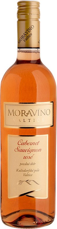MORAVÍNO Cabernet Sauvignon Rosé Pozdní sběr 2021 0,75 l