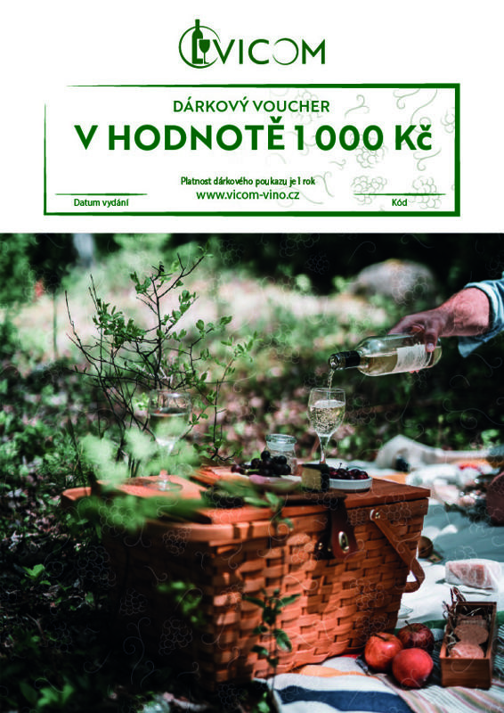 Dárkový voucher v hodnotě 800 Kč