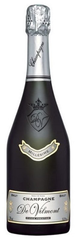 De Vilmont Champagne Cuvée Prestige Millésime 2015 Brut 0,75 l