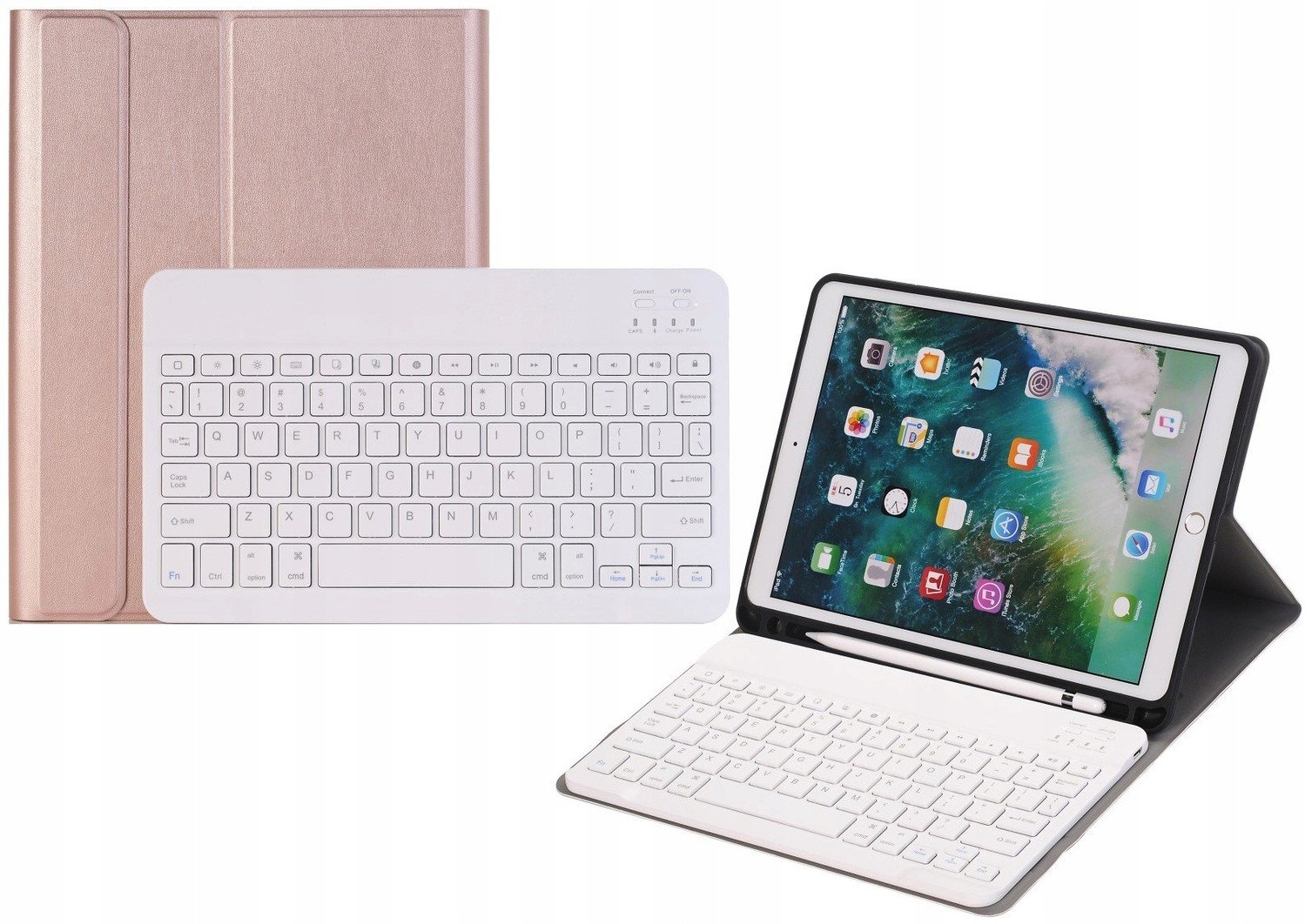 Pouzdro s Bluetooth klávesnicí pro iPad 10.2 2019