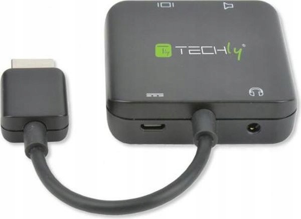 Techly Idata HDMI-VGA8 konvertor video souborů