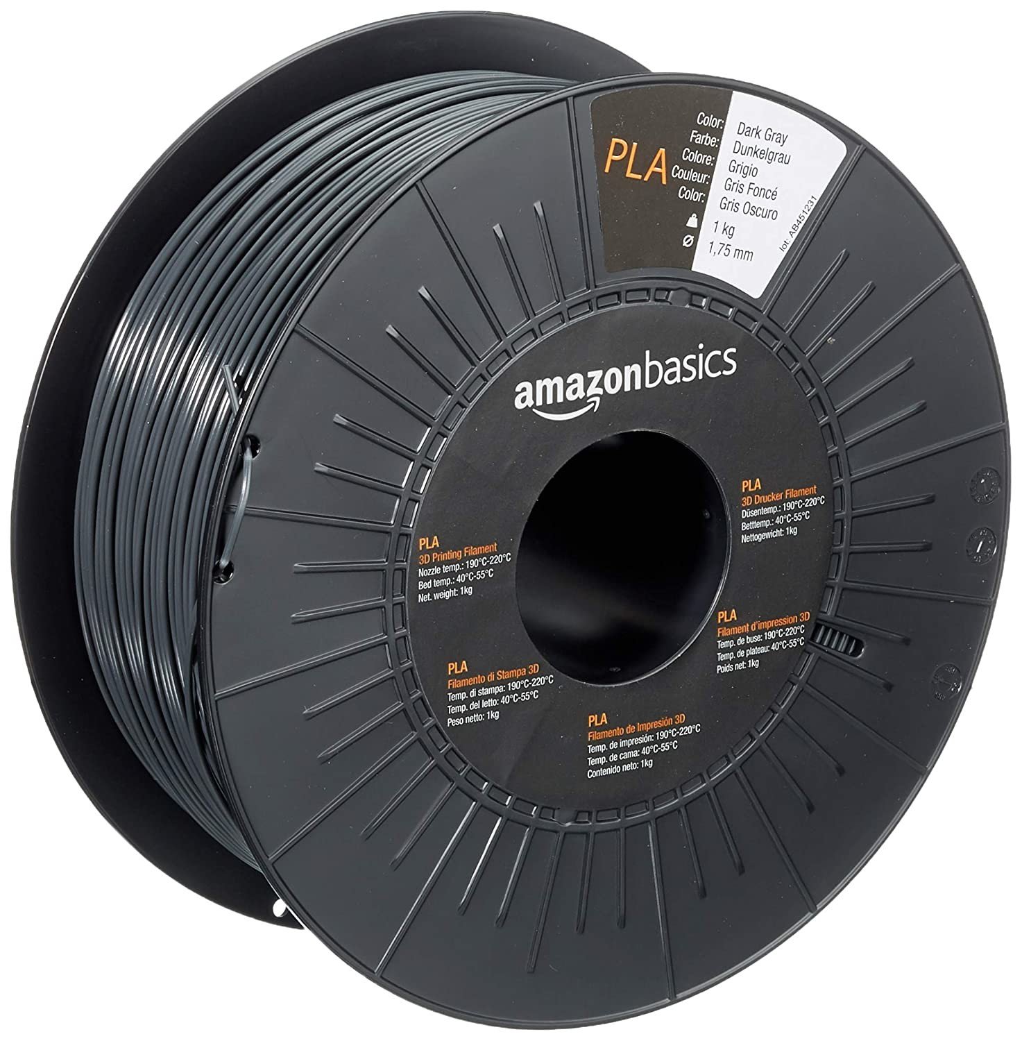 Filament Amazon 1,75 mm 1000 g šedý