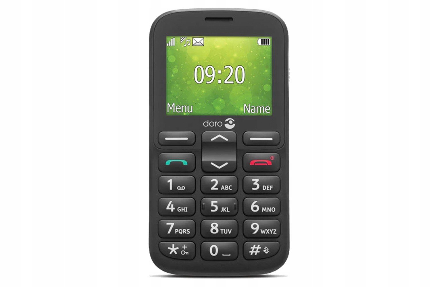 Mobilní telefon Doro 1382 DFB-0350 černý