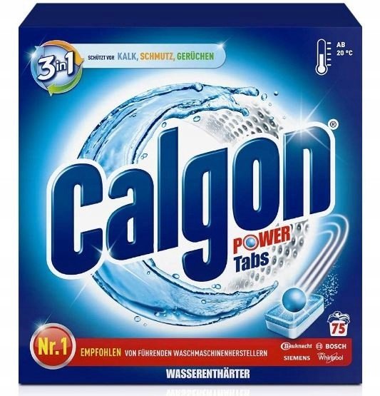 Calgon 3v1 Tabs, odvápňovač, 75 tablet