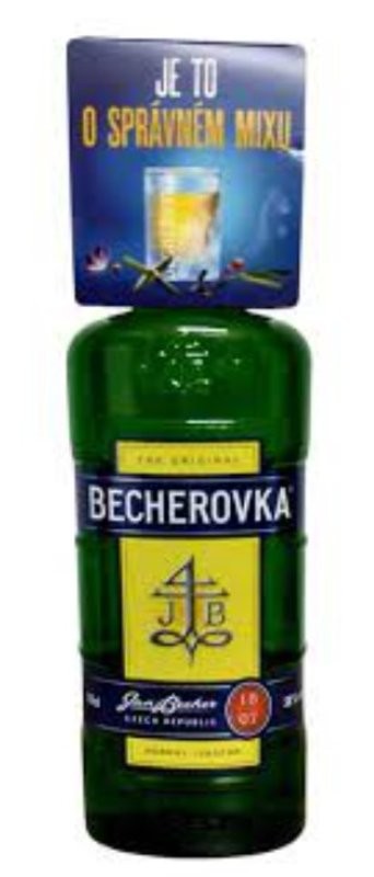 Becherovka + panák 0,7l