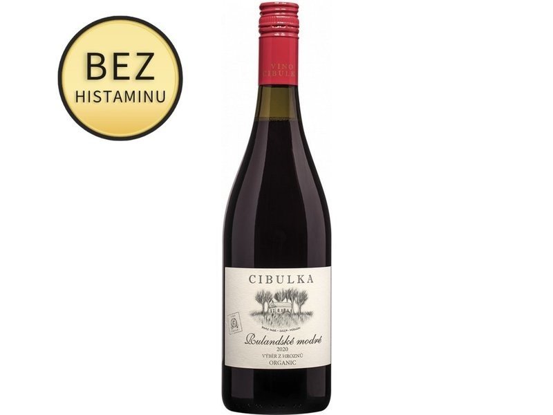Víno Cibulka Pinot Noir Výběr z hroznů 2020 0,75 l