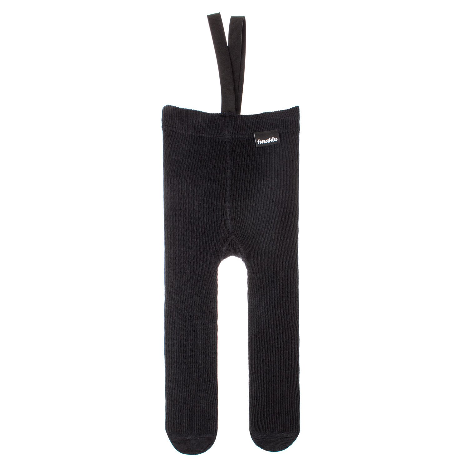 Dětské punčochy na kšandy černé Fusakle