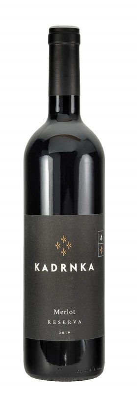 Kadrnka Merlot Reserva Výběr z hroznů 2019 K4 0,75l