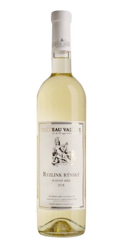 Chateau Valtice Ryzlink rýnský Pozdní sběr 2018 0,75 l