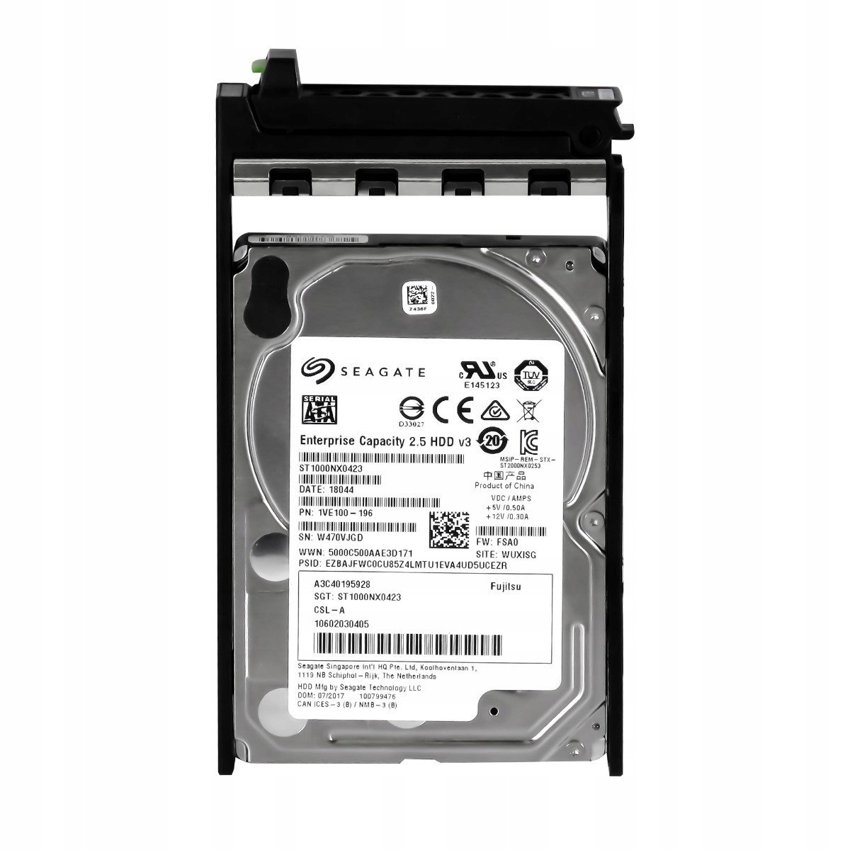 Fujitsu A3C40195928 1TB 7.2K 128MB Sata III 2.5''