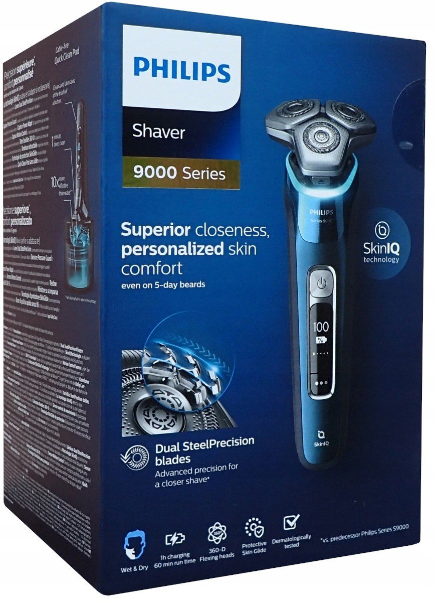 Pánský holicí strojek na obličej Philips S9982/59 základna