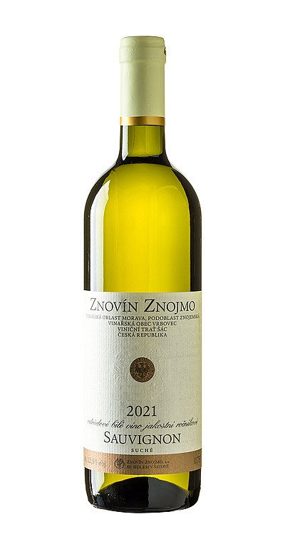 ZNOVÍN ZNOJMO Sauvignon Jakostní 2021 0,75 l