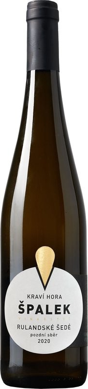 Rodinné vinařství Špalek Rulandské šedé Pozdní sběr 2020 BIO 0,75 l