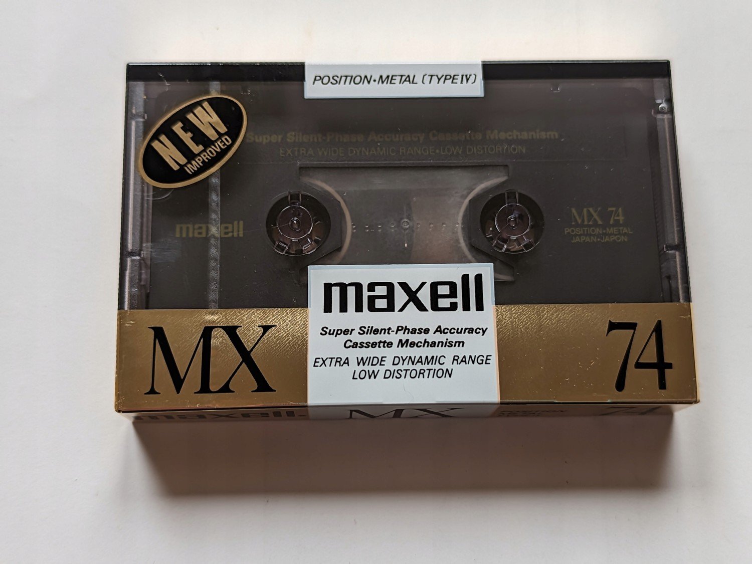 Maxell MX 74 Metal 1988 Nová Japan -1ks