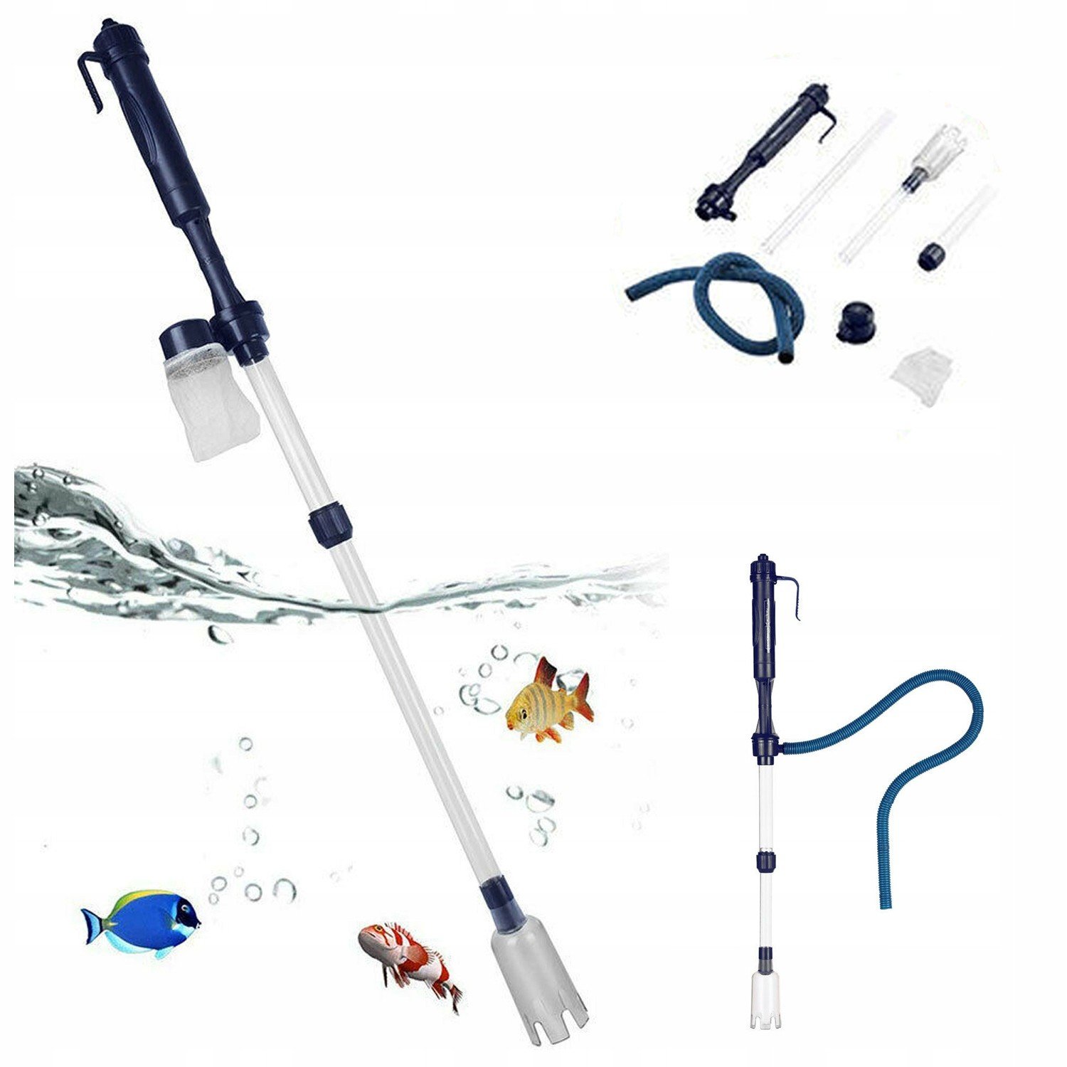 Odmulčovač Na Baterie Akvarijní Čistič