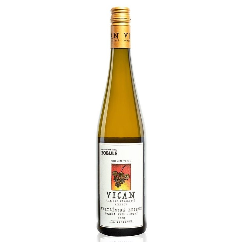 Vican rodinné vinařství Veltlínské zelené Pozdní sběr 2020 0,75 l