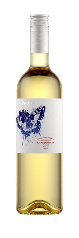 Vinařství THAYA Chardonnay Pozní sběr 2021 0,75 l