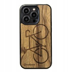 Dřevěné Pouzdro Pro Iphone 14 Pro Kolo Limba Case