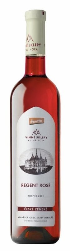 Vinné sklepy Kutná Hora Regent Rosé Zemské 2021 0,75 l