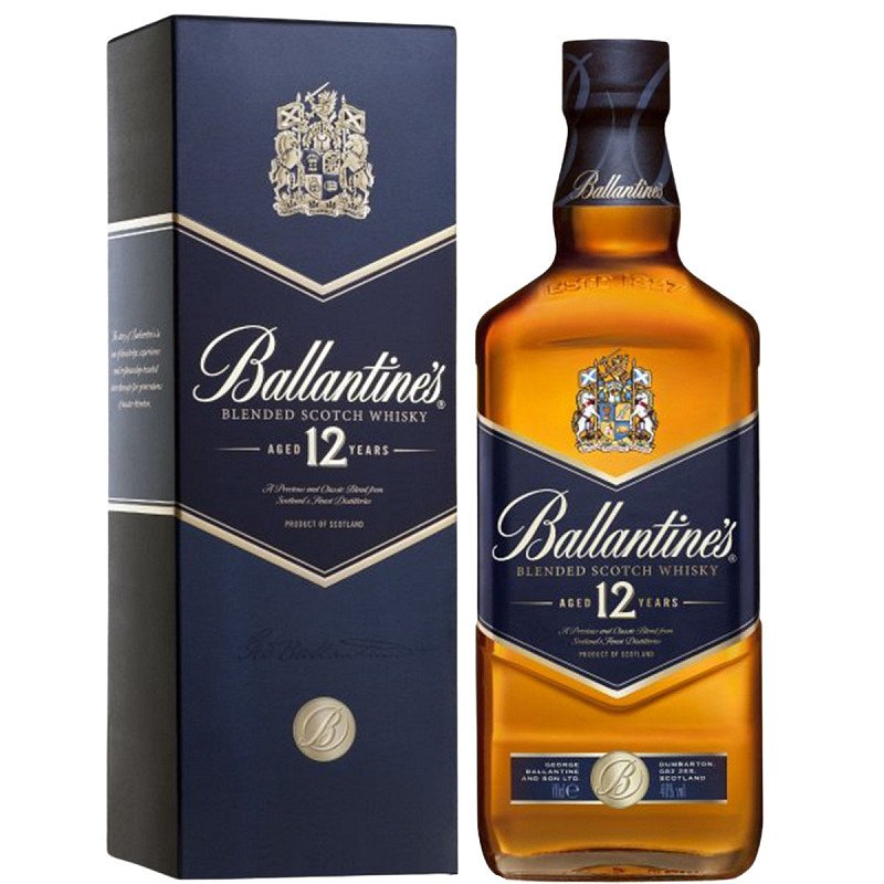 Ballantines 12y 40%  0,7 l (karton)